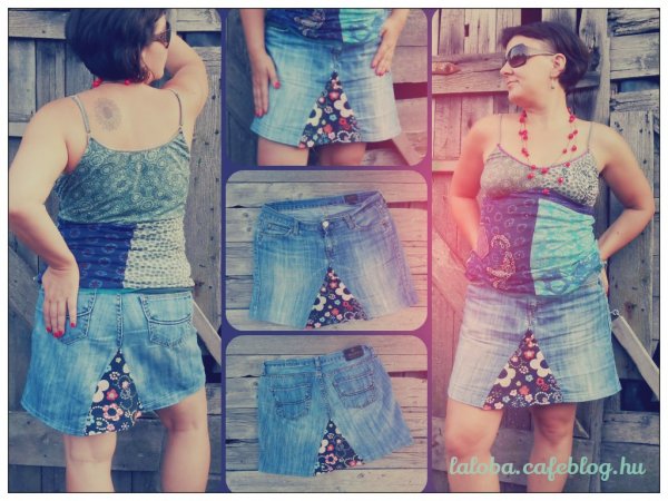 la loba jeans upcycling